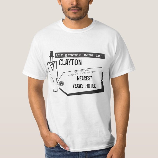 Lost Groom T-Shirt (Front)