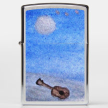 ...lost guitar...art by Jutta Gabriel...