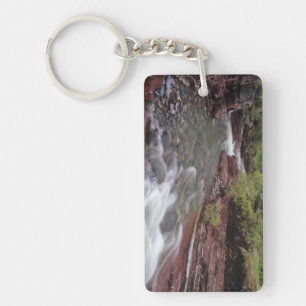 Lost Horse Creek in Waterton Lakes National Park Keychain