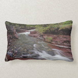 Lost Horse Creek in Waterton Lakes National Park Lumbar Pillow