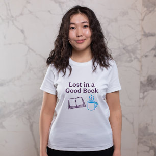 Lost in a Good Book Cozy Reading Vibes Minimalis T-Shirt