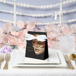 Lost In A Masquerade Halloween Dance Party Favor Box