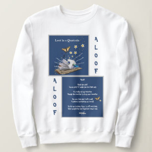 Lost in a Quatrain by Adiela Akoo - Aloof  Sweatshirt