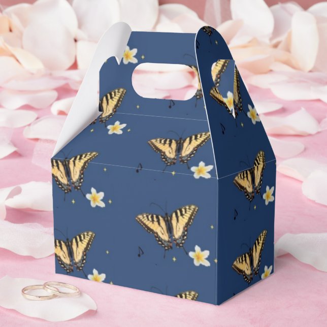 Lost in a Quatrain by Adiela Akoo - Butterfly  Favor Box (Wedding)