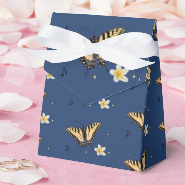 Lost in a Quatrain by Adiela Akoo - Butterfly  Favor Box (Wedding)