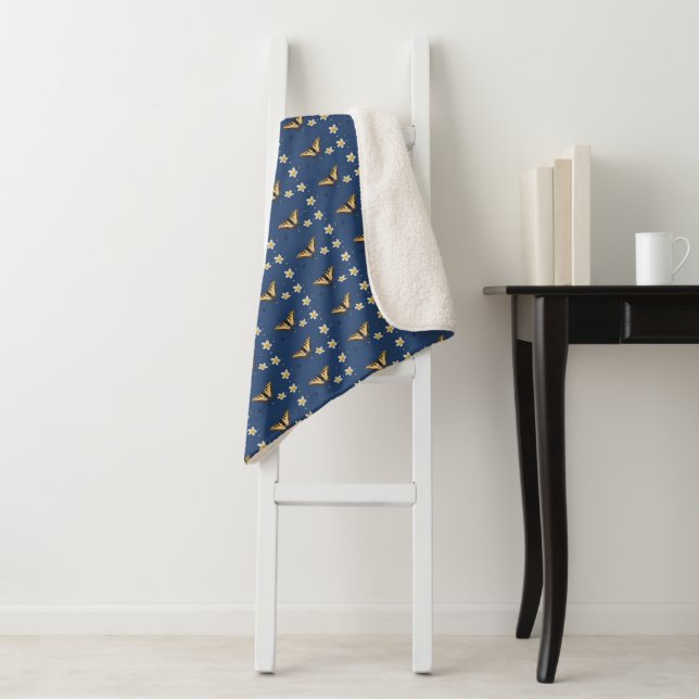 Lost in a Quatrain by Adiela Akoo -  Sherpa Blanket (In Situ)