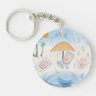 Lost in Heaven Keychain