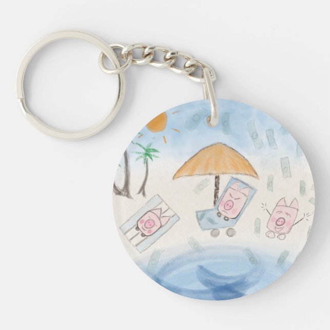 Lost in Heaven Keychain (Front)