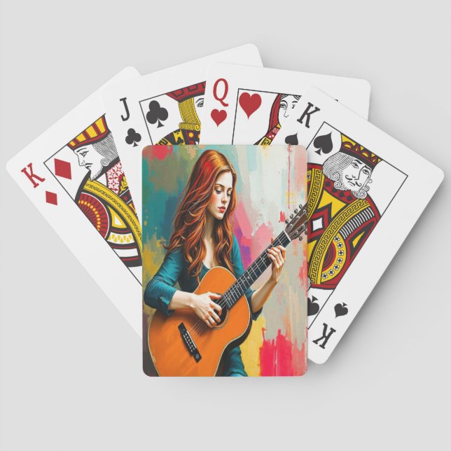 Lost in Melody Playing Cards (Back)