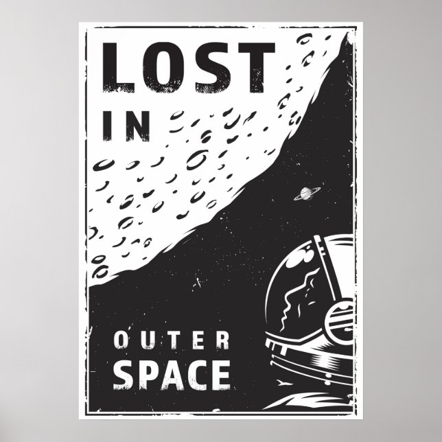 Lost In Outer Space Poster (Front)