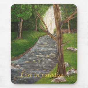 Lost in paradise... mouse pad