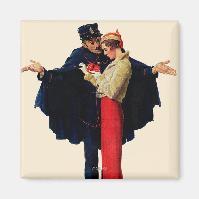 Lost in Paris Magnet (Front)