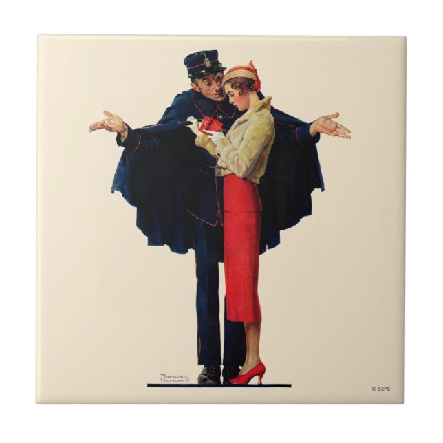 Lost in Paris Tile (Front)