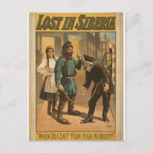 Lost in Siberia Postcard