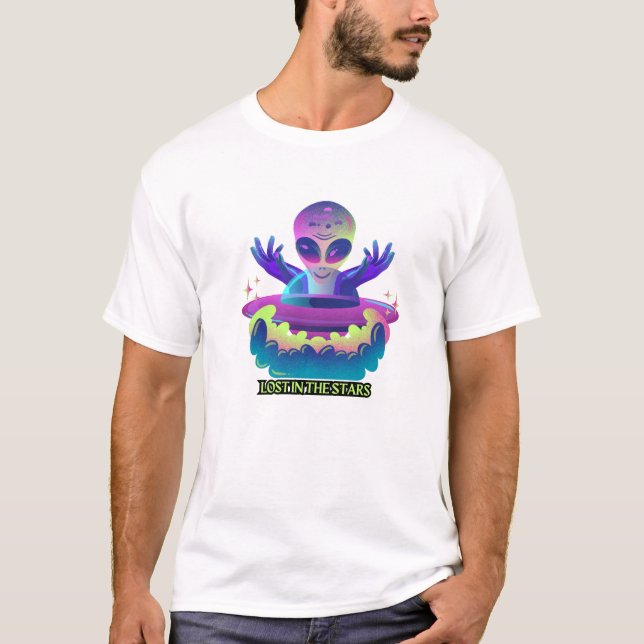Lost in the Stars Cosmic T-Shirt (Devant)