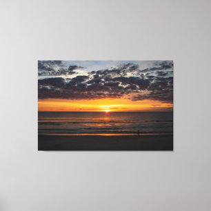 Lost In The Sunrise Canvas Print
