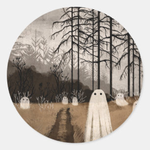 Lost In The Unknown Classic Round Sticker