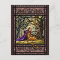 Lost in the Woods postcard