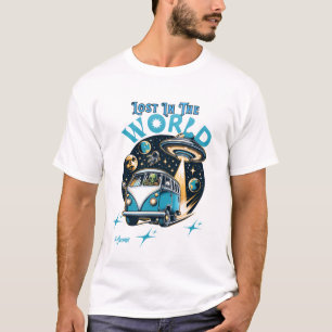Lost in the Word – Book Lover Typography Design fo T-Shirt
