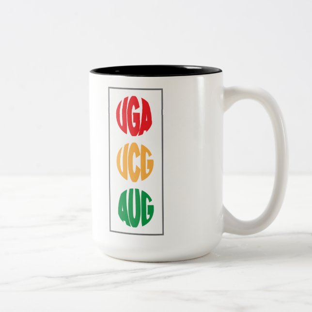 Lost in Translation Two-Tone Coffee Mug (Right)
