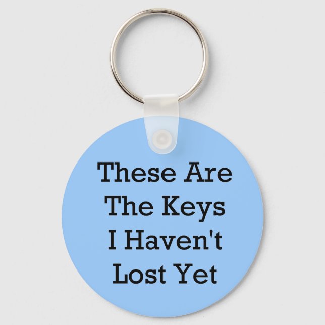 Lost Keys Keychain (Front)