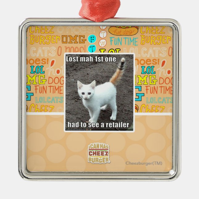 Lost Mah 1st One Metal Ornament (Front)