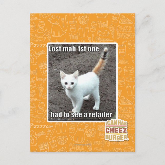 Lost Mah 1st One Postcard (Front)