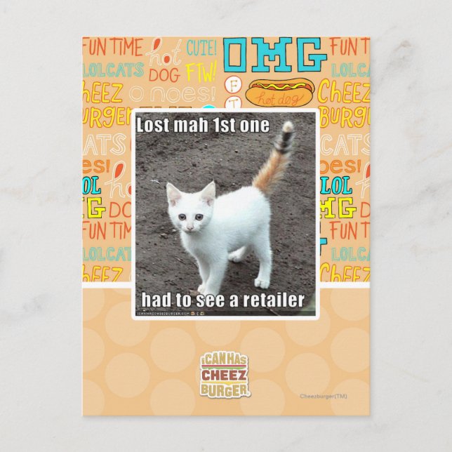 Lost Mah 1st One Postcard (Front)