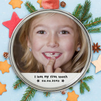 Lost My First Tooth Milestone Photo Keepsake