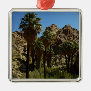 Lost Palms Oasis I at Joshua Tree National Park Metal Ornament