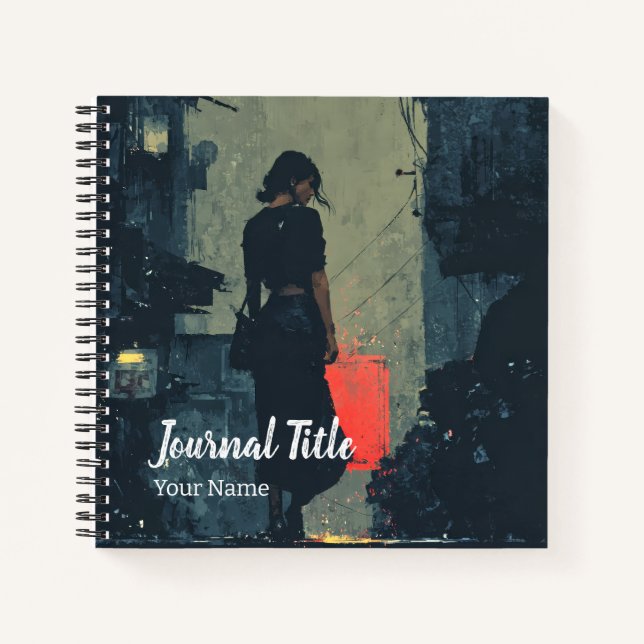 Lost Shadows Journal — Custom Name & Title (Front)