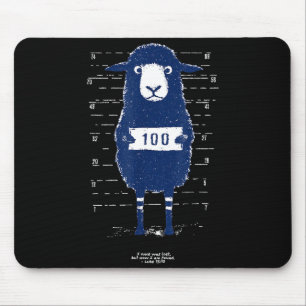 Lost Sheep I Once Was Lost But Now I Am Found Luke Mouse Pad