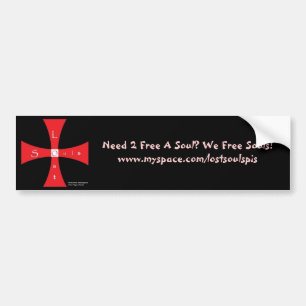 Lost Souls Black Logo Bumber Sticker