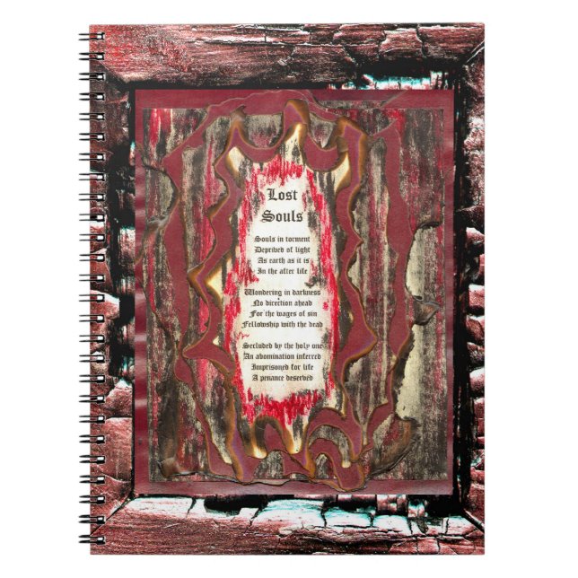 Lost Souls Notebook (Front)