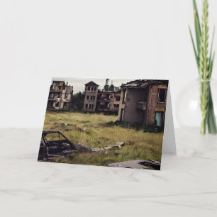 Lost Spaces   Abandoned Post Apocalyptic Buildings Card