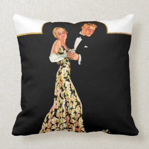 Lost Suspender Throw Pillow