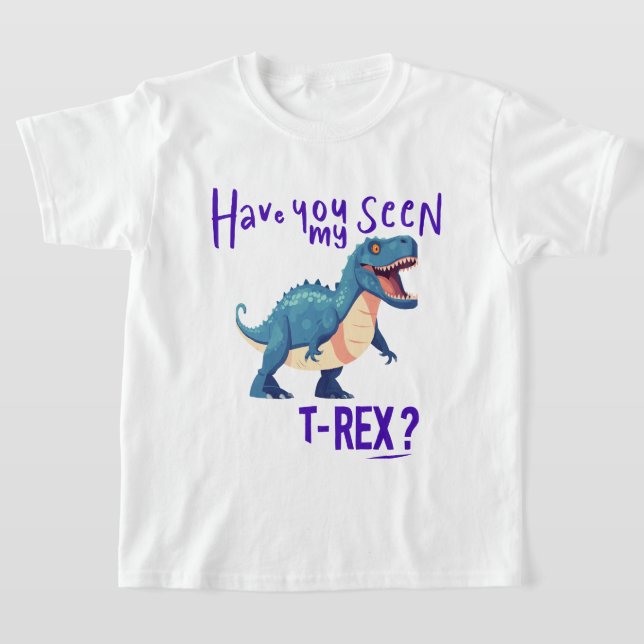 Lost T-Rex – Dino Adventure Tee (Laydown)