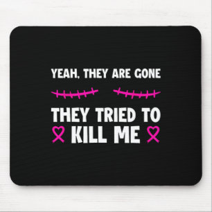 Lost Them Kept My Life Breast Cancer Survivor Tee Mouse Pad
