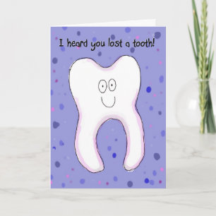 Lost Tooth Teeth Smile Child Congr... - Customized Card