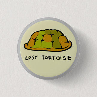 Lost Tortoise Shell Logo Button