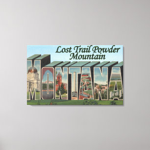 Lost Trail Powder, Montana Canvas Print