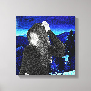 Lost Woman Canvas Print