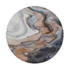 Beau Design Bronze, Gris, Bleu Marbré