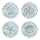 Maison de plage Coquillages Corail Personnalisé