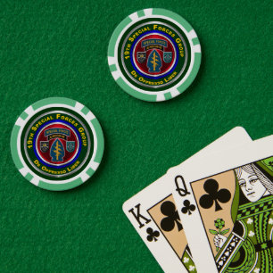 Lot De Jeton De Poker 19e Groupe des forces spéciales