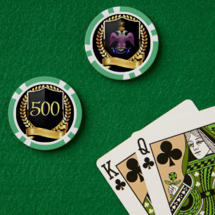 Lot De Jeton De Poker 33 Degree Mason