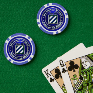 Lot De Jeton De Poker 3e division d'infanterie