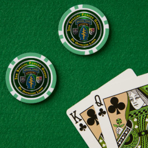 Lot De Jeton De Poker 3e Groupe des forces spéciales