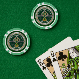 Lot De Jeton De Poker 4e division d'infanterie retraitée