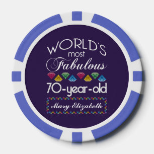Lot De Jeton De Poker 70e anniversaire Les plus fabuleuses pierres color
